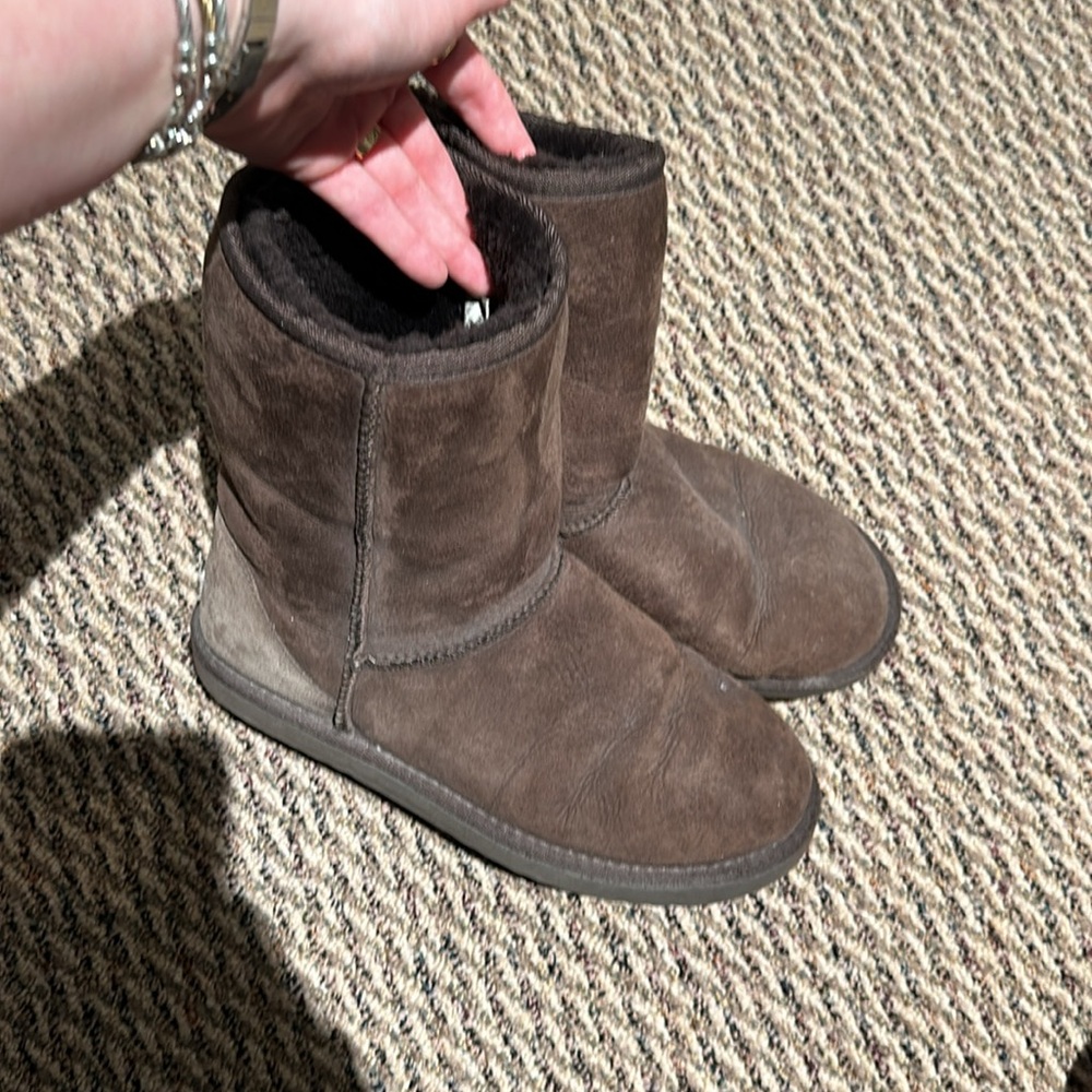 Ugg Australia classic short chocolate brown boots - Picture 3 of 8